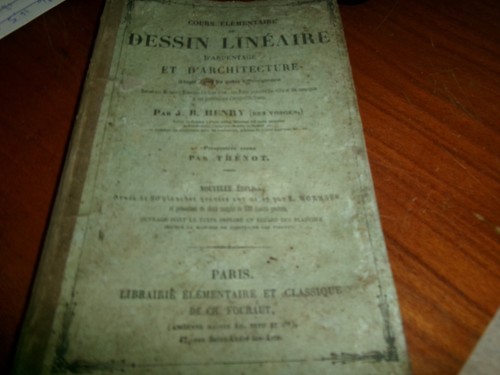 Ancien livre scolaire - scolaire, 1854