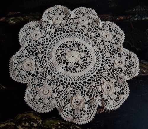 Ancien napperon crochet - napperon, au