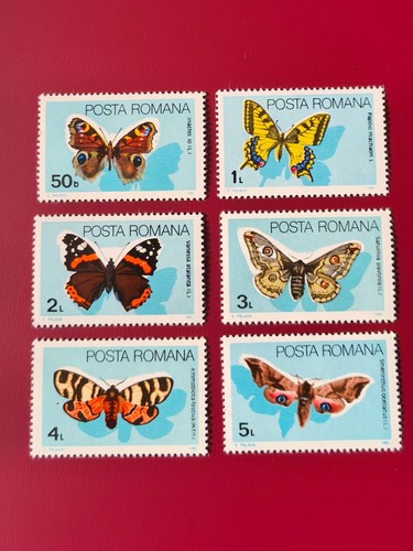 Roumanie série de timbres - -,
