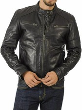 Veste Napa souple en cuir