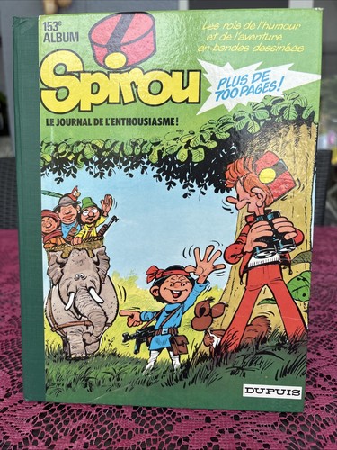 Spirou album 153 dupuis - spirou, ed.