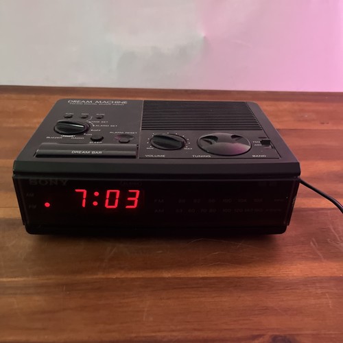 Vtg sony dream - vtg, icf-c3w