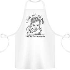 Hate Lundi Drôle Travail Bureau Humour Tablier Coton 100% Biologique