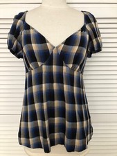 RALPH LAUREN Blouse carreaux TS ou 38