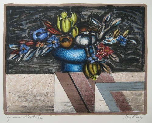 Priking franz lithographie - priking,