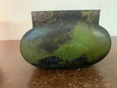 Vase rectangle marron - , vert