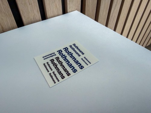 Planche logos rothmans - planche,