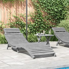 Lot de 2 Chaises Longues Bain