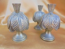 4 Décors de lit en bronze