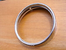 LAMBRETTA, 1 cercle de phare enjoliveur chromé NEUF diamètre 137, cerclage