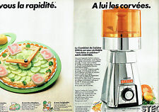 PUBLICITE ADVERTISING 036  1978  Steca  le combiné de cuisine  (2p)