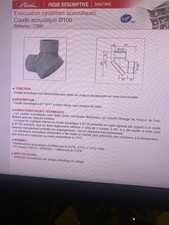 coude de 100 acoustique nicoll