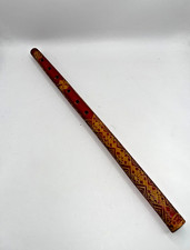 Flûte ancienne décorative en