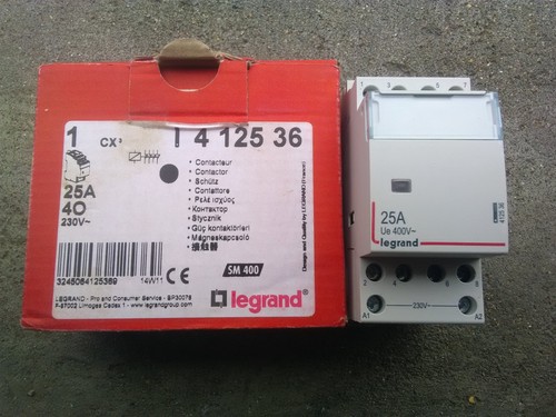 Contacteur legrand poles 25 - 4,