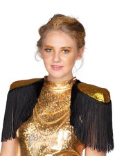 Epaulettes dorées avec