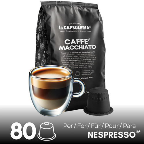 Café macchiato capsules - macchiato,