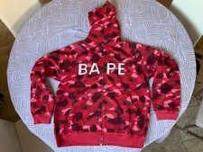 OG BAPE x Swarovski red camo red CZ