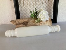 425⚜️ Ustensile de Cuisine Rouleau à Pâtisserie en Plastique Blanc Long 39 Cm