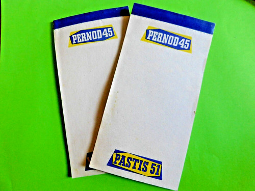 Carnets commande pernod - carnets,