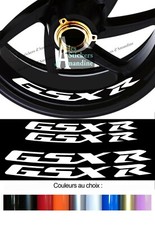 4 X STICKER LISERET JANTE POUR  SUZUKI GSXR GSX-R 600 750 1000 MOTO AUTOCOLLANT