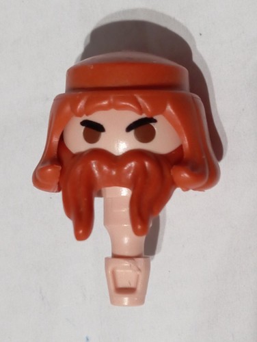 Playmobil tête barbe perruque - playmobil,