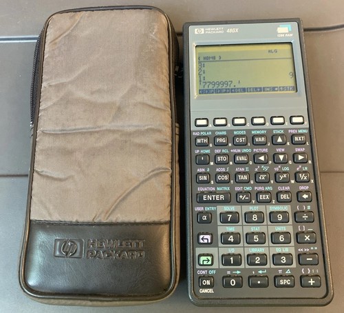 Hewlett packard 48gx 128k - hewlett,