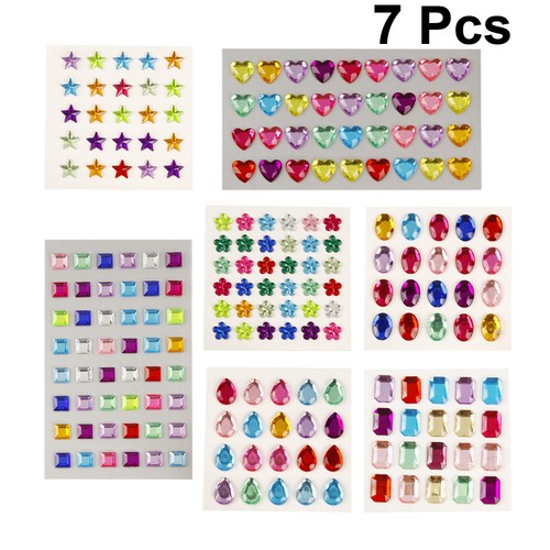 Sheets autocollants de - 7,