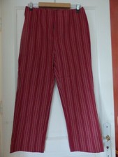 Pantacourt pantalon rouge Neuf