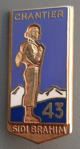 Ww2 insigne cjf - cjf, 43