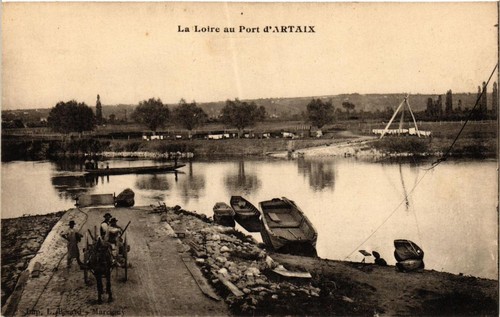 Cpa loire port - cpa, d'artaix