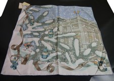 Authentique foulard HERMES