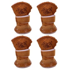4 Pcs Chaussures Chien Neige