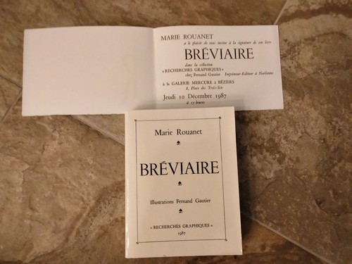 Marie rouanet breviaire - marie, ;