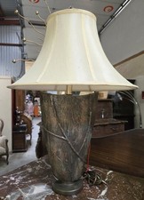 Trés grande lampe aux libellules style art Nouveau