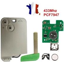 CARTE CLE VIERGE ELECTRONIQUE PCF7947 COMPATIBLE  ESPACE 4 LAGUNA 2 VEL SATIS 