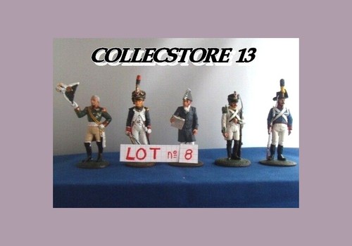 Lot soldats plomb delprado 8 - lot,