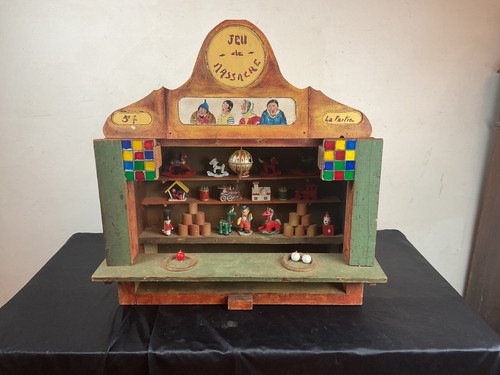 Ancien diorama manège fête - diorama,