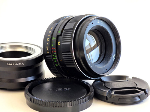 Objectif kmz helios - kmz, helios-44m-4