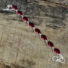 Grenat Rouge Pierre Bracelet