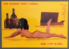 CARTE POSTALE FEMME : CES PLAISIRS TUENT L'HOMME ...  (40)