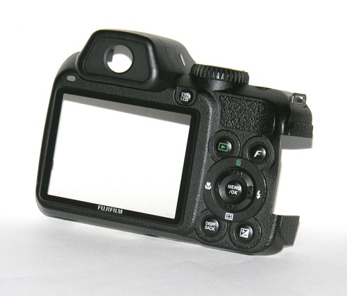 Rear body cover mode dial - body, w/mode