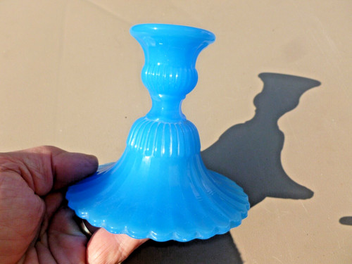 Bougeoir opaline verre - opaline, /verre