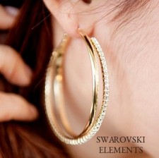  boucles d'oreilles créoles