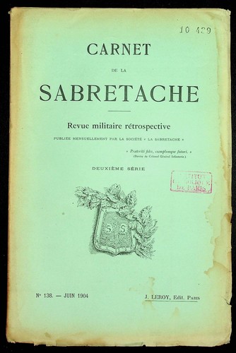 Carnet sabretache - la,