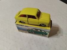 Dinky Toys France Fiat 850 Jaune Ref 509 En Boite D'origine
