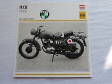 Fiche Photo Moto : PUCH 175 MCH 1959