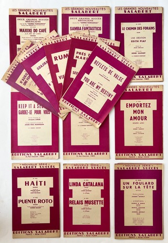 Partitions 1950 édit - partitions, an