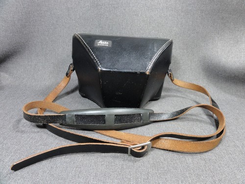 Etui vintage cuir noir - etui,