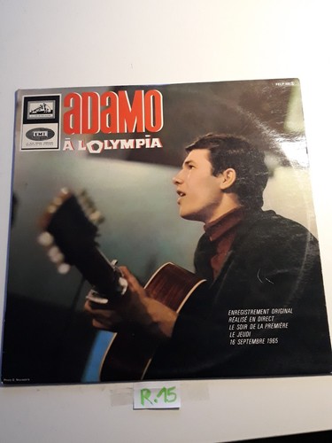 Disque vinyle tours adamo - 33,