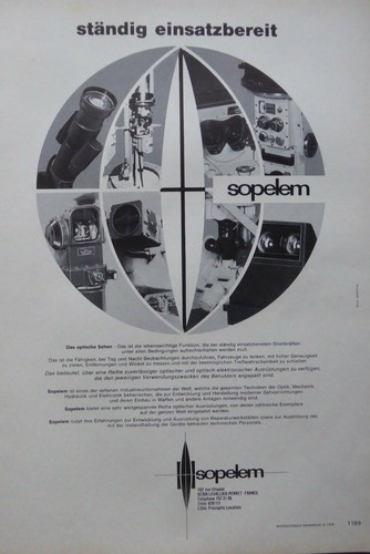 1978 pub sopelem - sopelem, armement